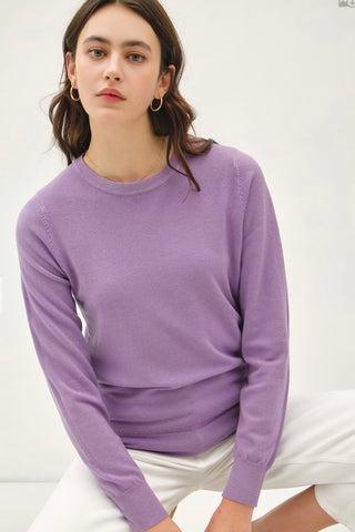 Crewneck Sweater Lavender