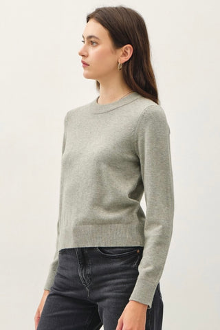 Ultra Soft Crewneck Sweater Grey