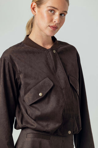 LYRA Suede Jacket