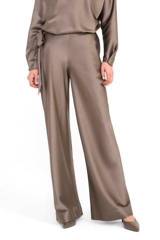 STROLL Silk Pant (Truffle)