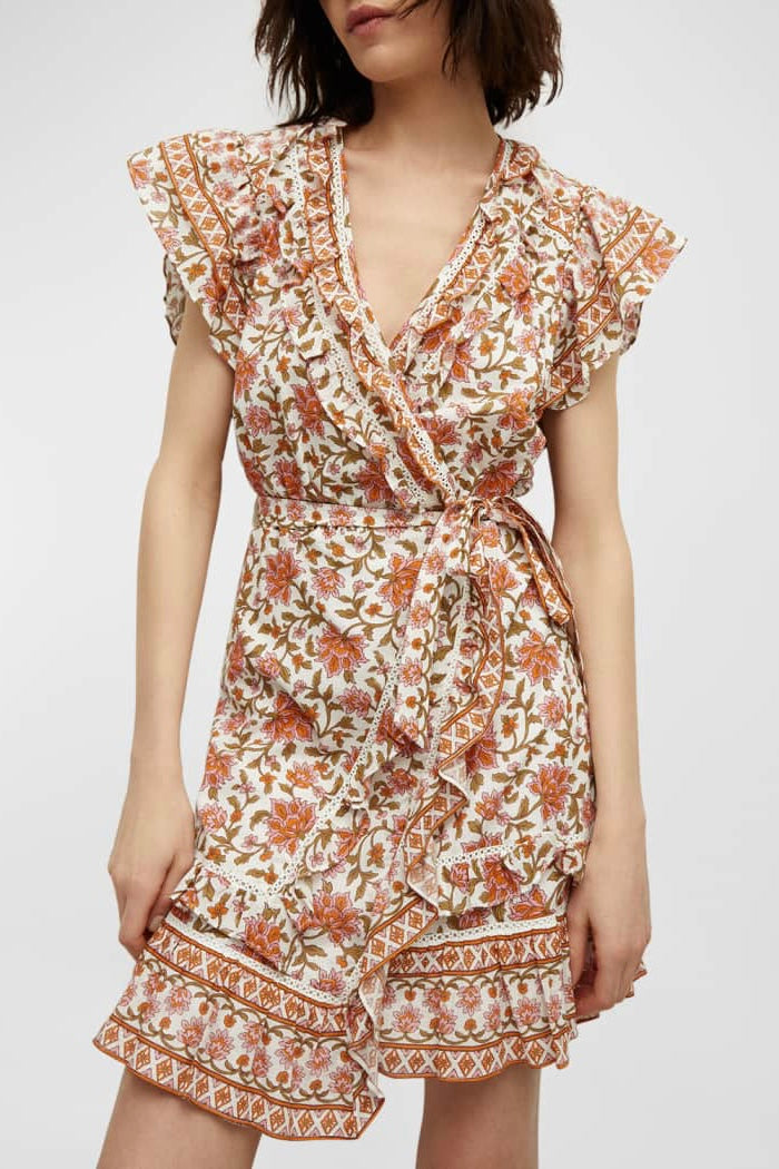 MIKHAIL Floral Mini Dress