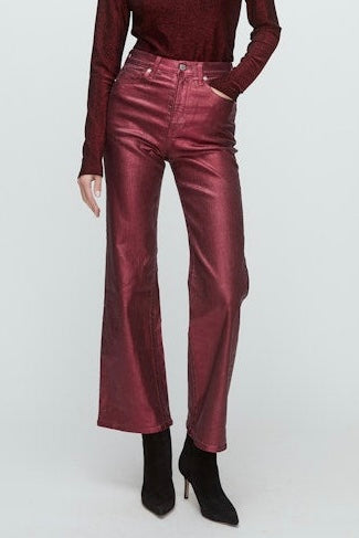 CROSBIE Wide Leg Metallic