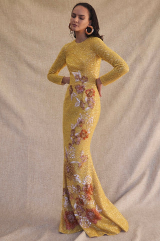 SHALOM Sequin Gown