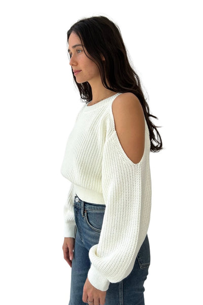 Long Sleeve Sweater Cream