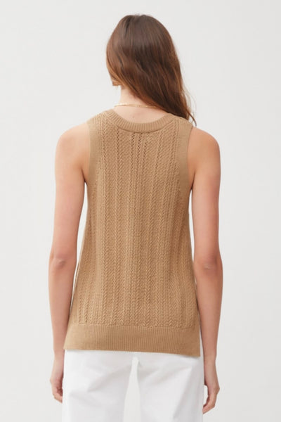 V-Neck Tank Sweater