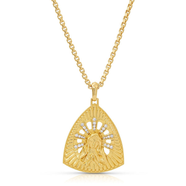 Veiled Mary Necklace