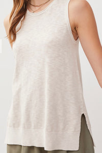 Knit Tank Natural