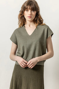 Metallic Sweater Loden