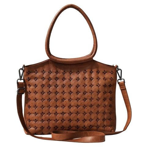 STARSTRUCK Tote/Crossbody Cognac