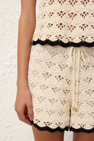 Rhiannon Crochet Short