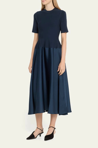 MARIONNE Crewneck Midi Dress