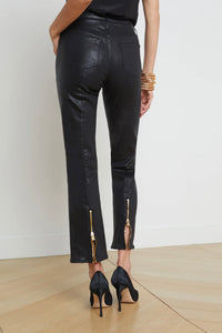 GINNY H/R Straight Coated Jean