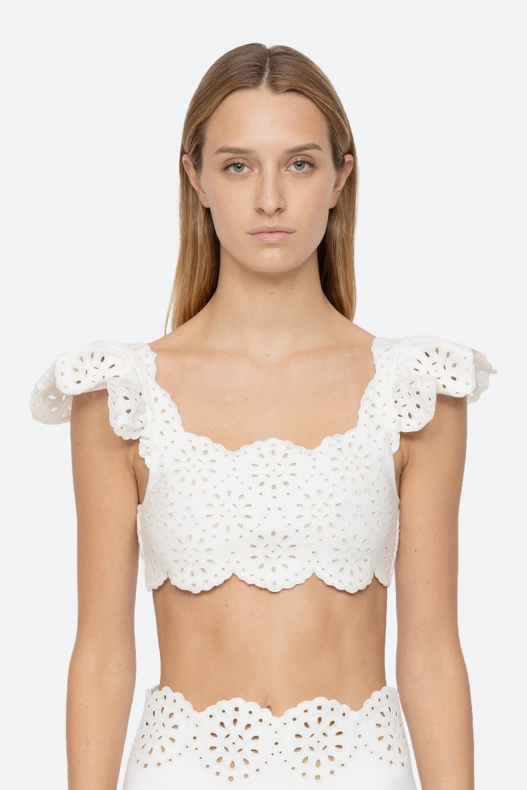 MAE Scallop Bikini Top