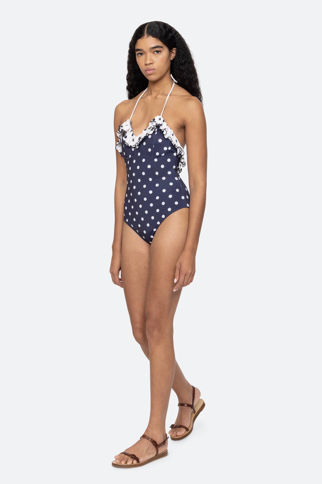 PAULINA Polka Dot One Piece Suit