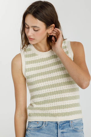 Sweater Tank (Lime)