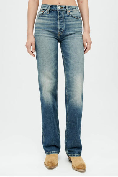90's High Rise Loose Jean