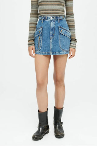 Racer Mini Skirt