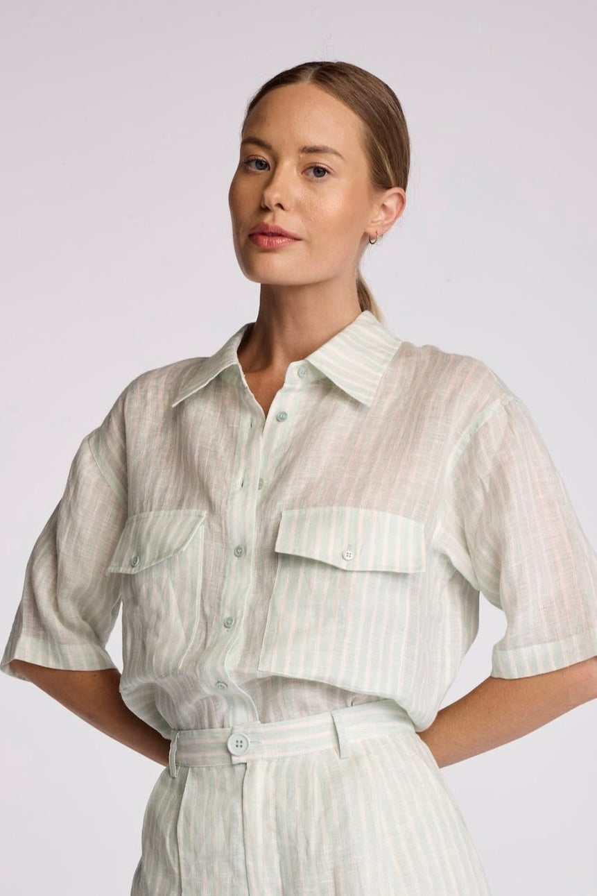 CROSBY Shirt Seafoam
