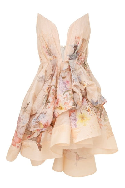 Illuminate Draped Mini Dress