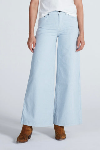 Atomic Wide Leg Blue Stripe