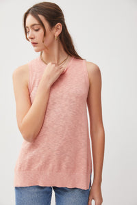 Knit Tank Apricot