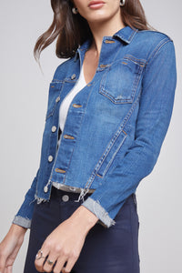 JANELLE Slim Raw Jacket