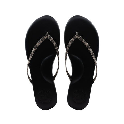 Indie Sandal Black Leopard