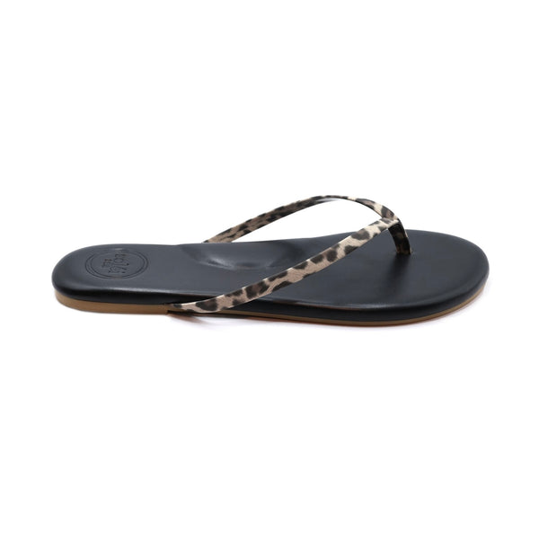 Indie Sandal Black Leopard