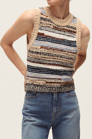 Cropped Jerrel Knit Tank