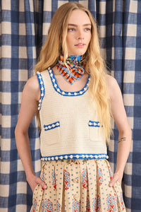 CLOVER Sweater Tank