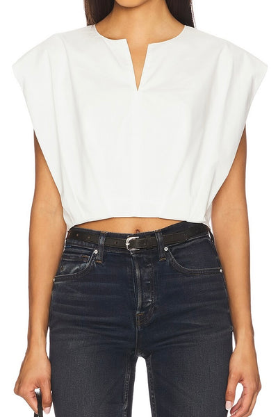 WRENLI Pleated Top