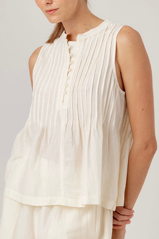 LYDIE Top White