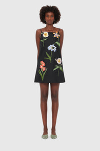 LEIA Embroidery Mini Dress
