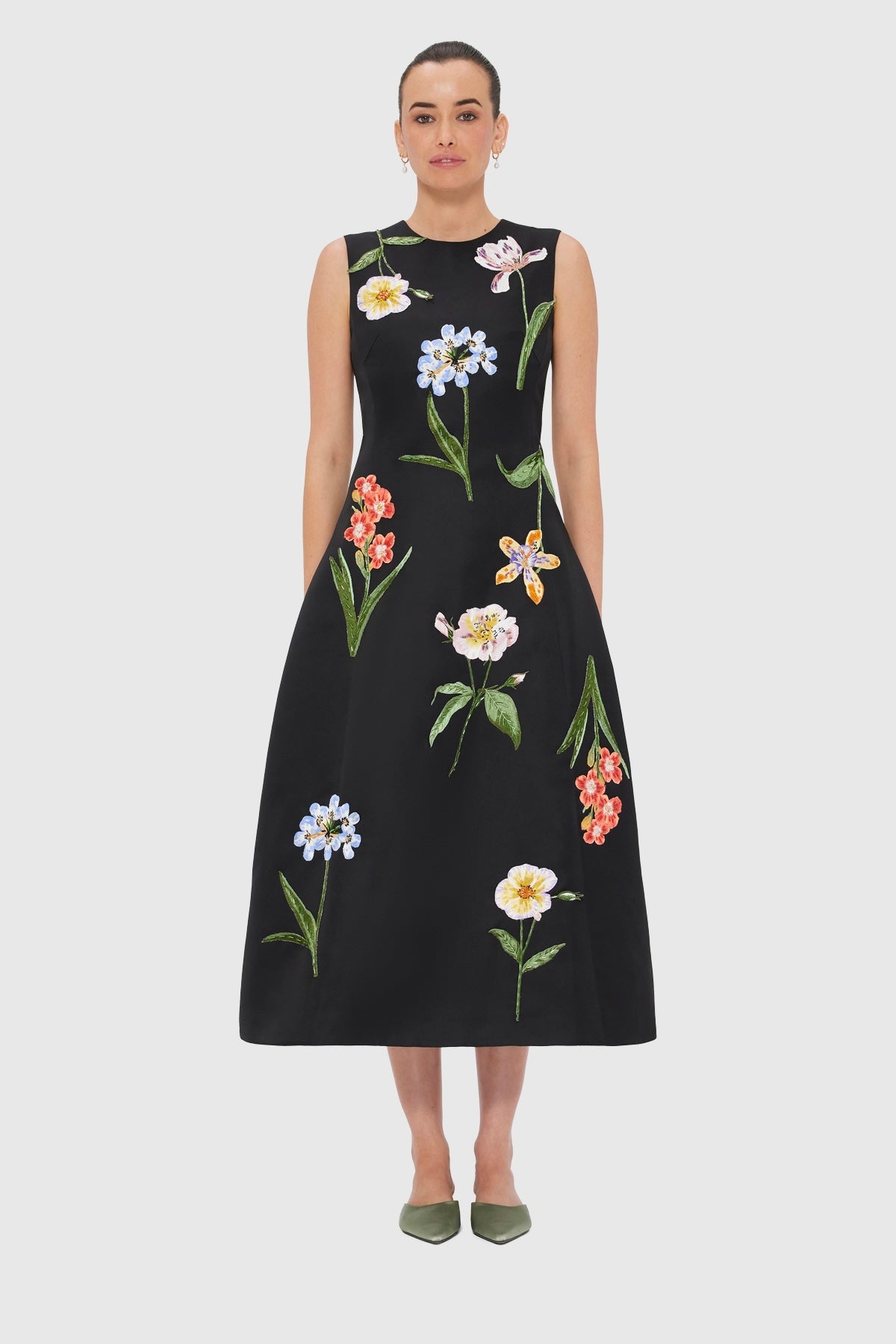 CLEO Embroidery MIDI  Dress