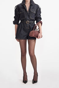 Indigo Denim Playsuit