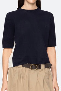 MALLORY Combo Knit Sweater