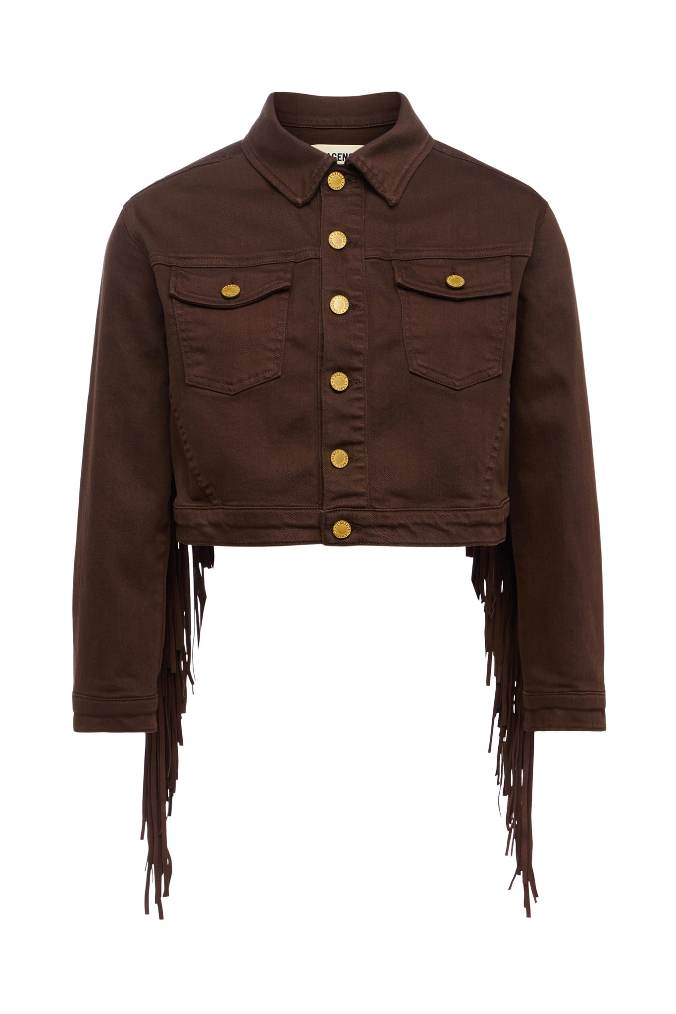 KODA Crop Fringe Jacket