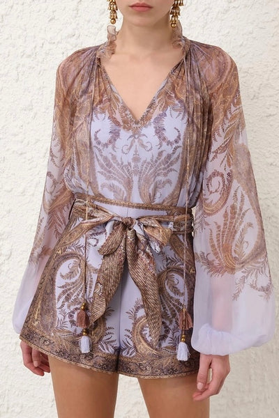 Hypnotic Flat Front Short