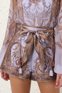 Hypnotic Flat Front Short