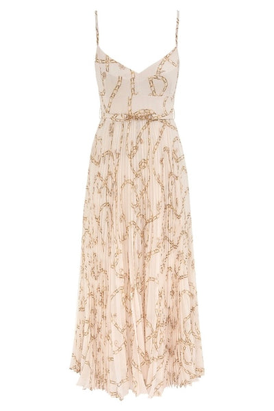 Sunray Pleated Picnic Dress