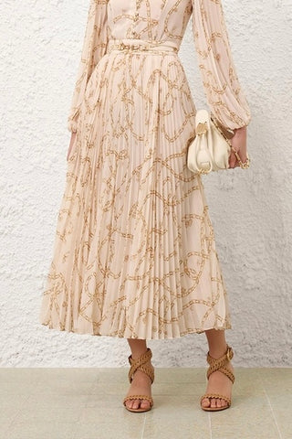 Sunray Pleated Skirt