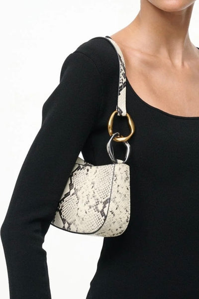 OLLIE Bag White Snake