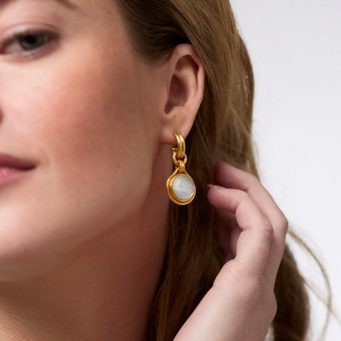 SOLARA Hoop & Charm Earring