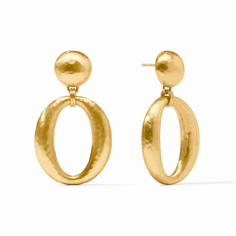 SOLARA Orbit Statement Earring Gold