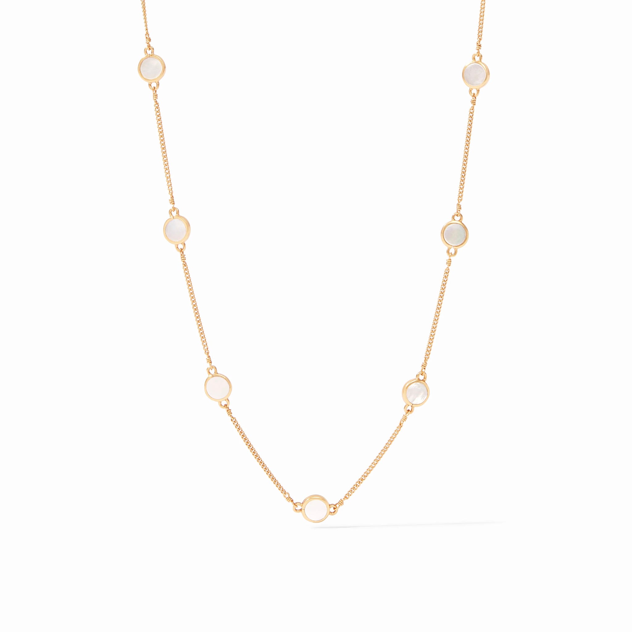 VALENCIA Delicate Station Necklace