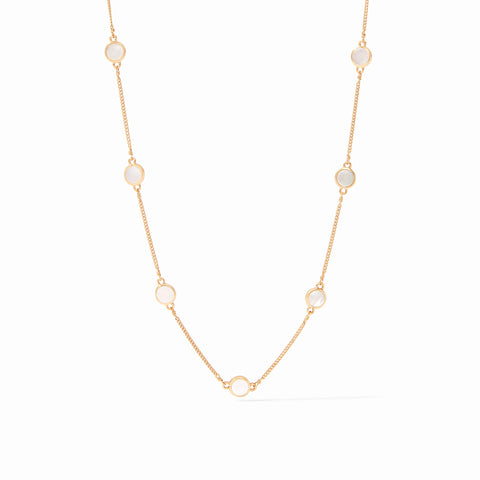VALENCIA Delicate Station Necklace