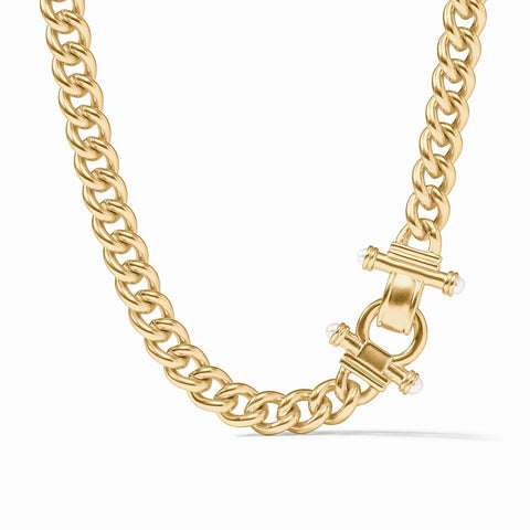 DOLCE Demi Link Necklace Pearl