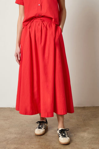 Paneled Maxi Skirt