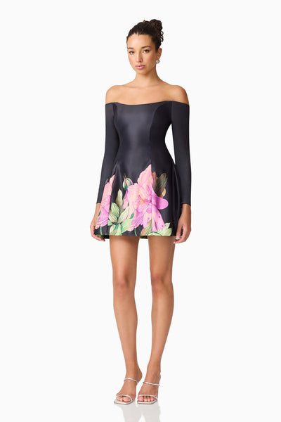 AZELIE Off Shoulder Mini Dress