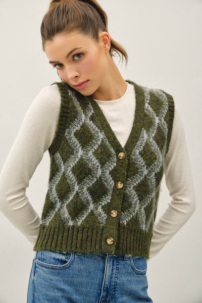 Argyle Sweater Vest
